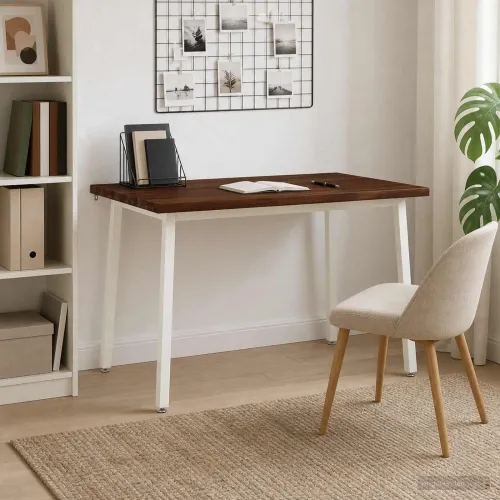 120 x 70 x 75 cm Čvrsto drvo akacije Tamno smeđa i bijela - tamno smeđe i bijele boje 120 x 70 x 75 cm Četvrtasto Cijena