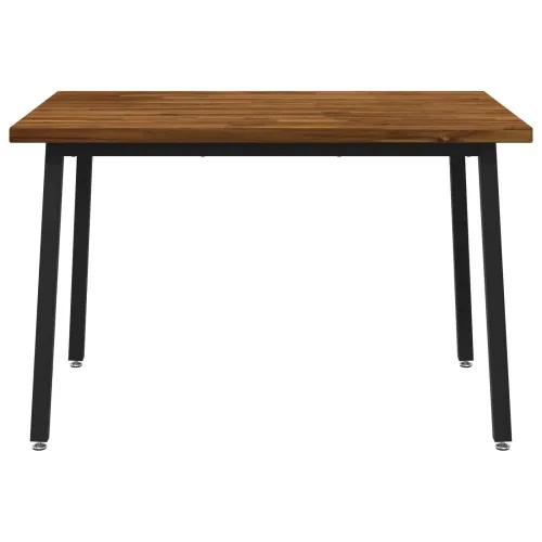 120 x 70 x 75 cm Čvrsto drvo akacije Prirodna i crna Pravokutni - Prirodna i crna 120 x 70 x 75 cm Četvrtasto Cijena