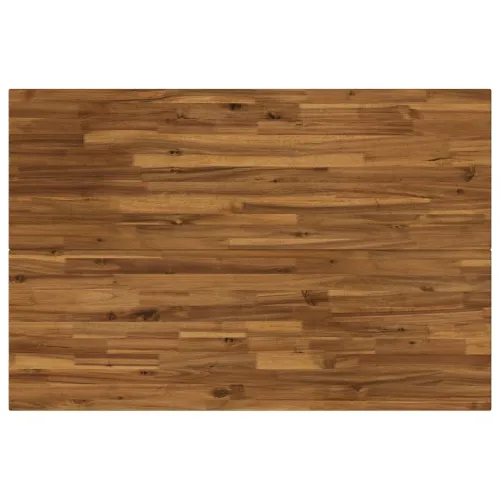 120 x 70 x 75 cm Čvrsto drvo akacije Prirodna i kava Pravokutni - Prirodno, kava 120 x 70 x 75 cm Četvrtasto Cijena