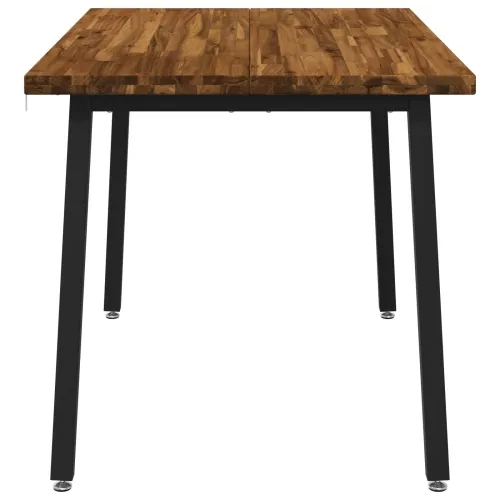120 x 80 x 75 cm Čvrsto drvo akacije Prirodna i crna Pravokutni - Prirodna i crna 120 x 80 x 75 cm Četvrtasto Cijena