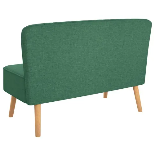 Sofa 117x55,5x77 cm Tkanina Zelena - Zelena Cijena