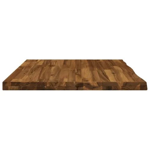Pravokutni stolni vrh 80 x 60 x 3,2 cm Pravokutni - Prirodna 80 x 60 x 3,2 cm Živi rub 1 strana Cijena
