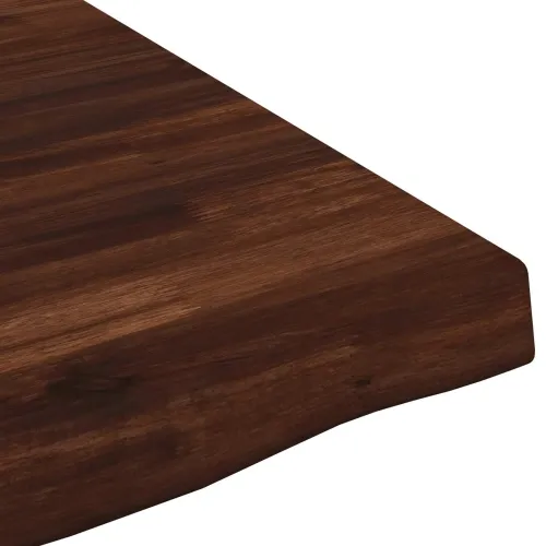 Pravokutni stolni vrh 90 x 60 x 3,2 cm Pravokutni - Tamno smeđa 90 x 60 x 3,2 cm Živi rub 1 strana Cijena