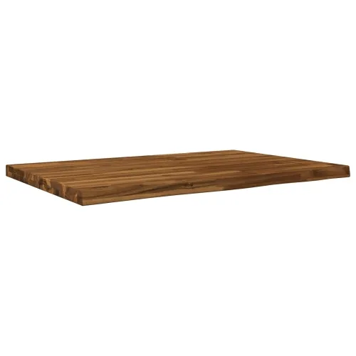 Pravokutni stolni vrh 90 x 60 x 3,2 cm Pravokutni - Prirodna 90 x 60 x 3,2 cm Živi rub 1 strana Cijena