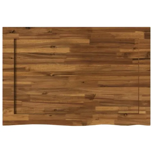 Pravokutni stolni vrh 100 x 60 x 3,2 cm Pravokutni - Prirodna 100 x 60 x 3,2 cm Živi rub 1 strana Cijena
