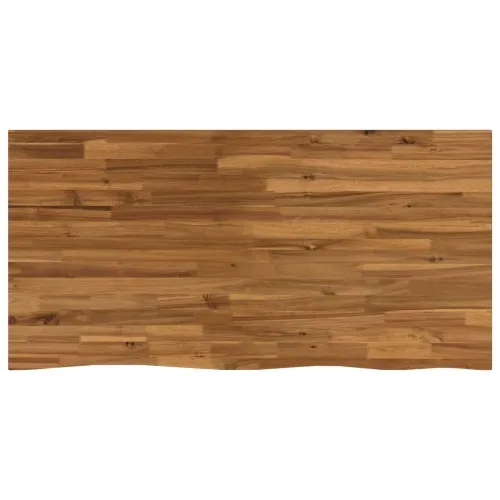 Pravokutni stolni vrh 120 x 60 x 3,2 cm Pravokutni - Prirodna 120 x 60 x 3,2 cm Živi rub 1 strana Cijena