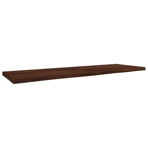 Pravokutni stolni vrh 130 x 60 x 3,2 cm Pravokutni - Tamno smeđa 130 x 60 x 3,2 cm Živi rub 1 strana Cijena