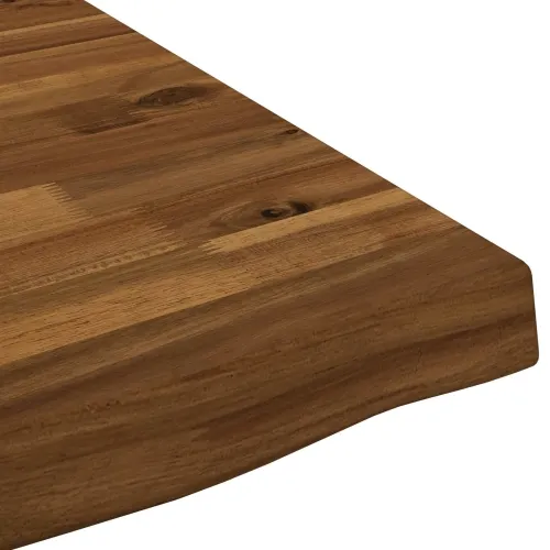 Pravokutni stolni vrh 130 x 60 x 3,2 cm Pravokutni - Prirodna 130 x 60 x 3,2 cm Živi rub 1 strana Cijena