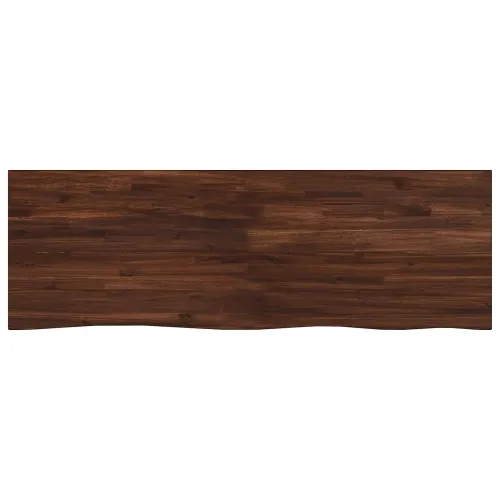 Pravokutni stolni vrh 140 x 60 x 3,2 cm Pravokutni - Tamno smeđa 140 x 60 x 3,2 cm Živi rub 1 strana Cijena