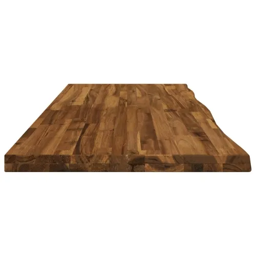 Pravokutni stolni vrh 140 x 60 x 3,2 cm Pravokutni - Prirodna 140 x 60 x 3,2 cm Živi rub 1 strana Cijena