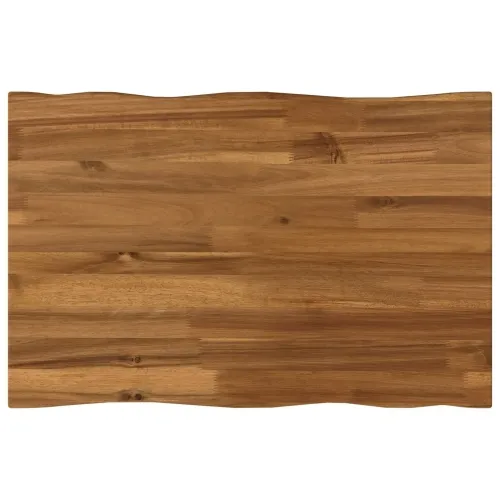 Pravokutni stolni vrh 80 x 40 x 3,2 cm Pravokutni - Prirodna 80 x 40 x 3,2 cm Živi rub 2 strane Cijena