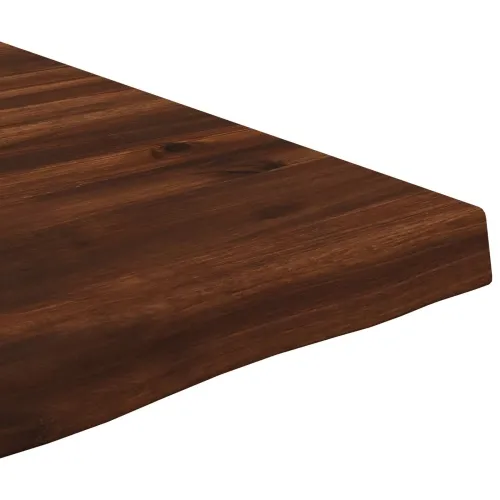Pravokutni stolni vrh 90 x 40 x 3,2 cm Pravokutni - Tamno smeđa 90 x 40 x 3,2 cm Živi rub 2 strane Cijena