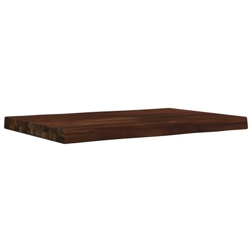 Pravokutni stolni vrh 90 x 40 x 3,2 cm Pravokutni - Tamno smeđa 90 x 40 x 3,2 cm Živi rub 2 strane Cijena