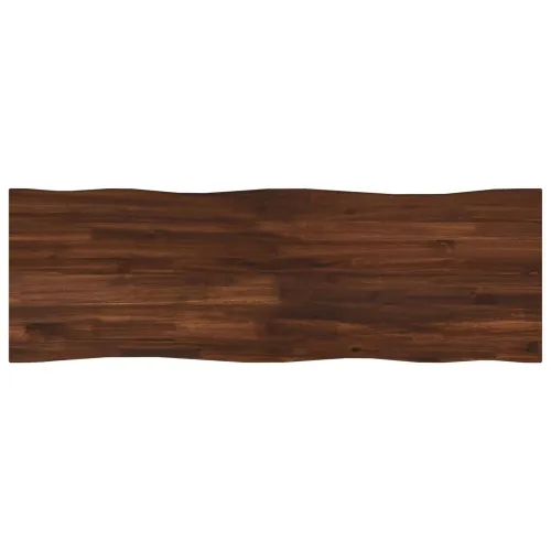 Pravokutni stolni vrh 110 x 40 x 3 cm Pravokutni - Tamno smeđa 110 x 40 x 3,2 cm Živi rub 2 strane Cijena