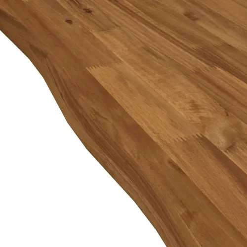 Pravokutni stolni vrh 110 x 40 x 3 cm Pravokutni - Prirodna 110 x 40 x 3,2 cm Živi rub 2 strane Cijena