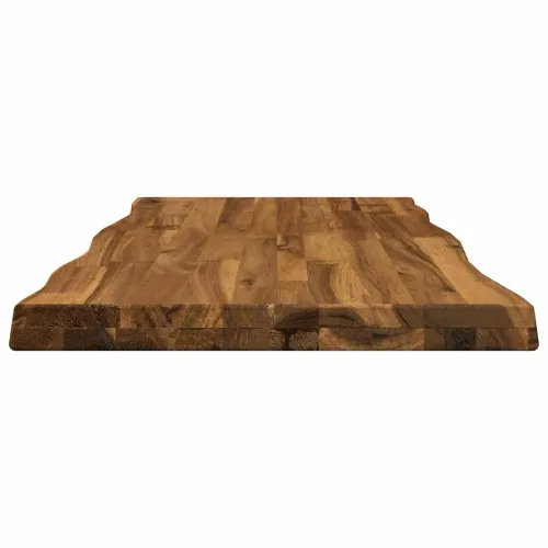Pravokutni stolni vrh 110 x 40 x 3 cm Pravokutni - Prirodna 110 x 40 x 3,2 cm Živi rub 2 strane Cijena