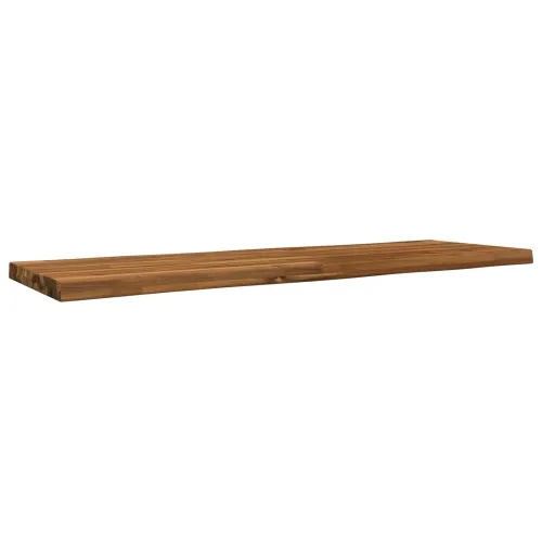 Pravokutni stolni vrh 110 x 40 x 3 cm Pravokutni - Prirodna 110 x 40 x 3,2 cm Živi rub 2 strane Cijena