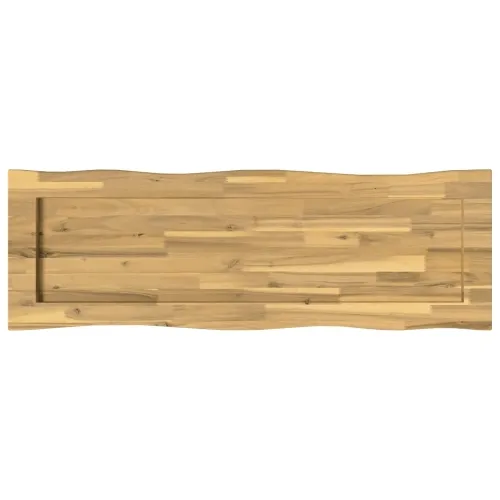 Pravokutni stolni vrh 110 x 40 x 3 cm Pravokutni - Bijela 110 x 40 x 3,2 cm Živi rub 2 strane Cijena