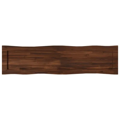 Pravokutni stolni vrh 140 x 40 x 3 cm Pravokutni - Tamno smeđa 140 x 40 x 3,2 cm Živi rub 2 strane Cijena