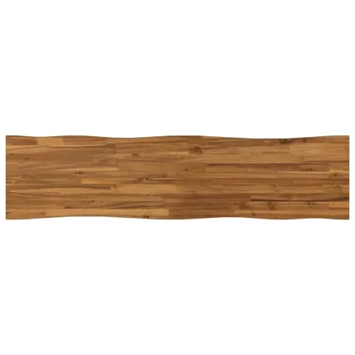 Pravokutni stolni vrh 160 x 40 x 3 cm Pravokutni - Prirodna 160 x 40 x 3,2 cm Živi rub 2 strane Cijena