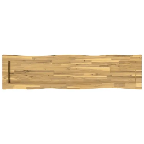 Pravokutni stolni vrh 160 x 40 x 3 cm Pravokutni - Bijela 160 x 40 x 3,2 cm Živi rub 2 strane Cijena