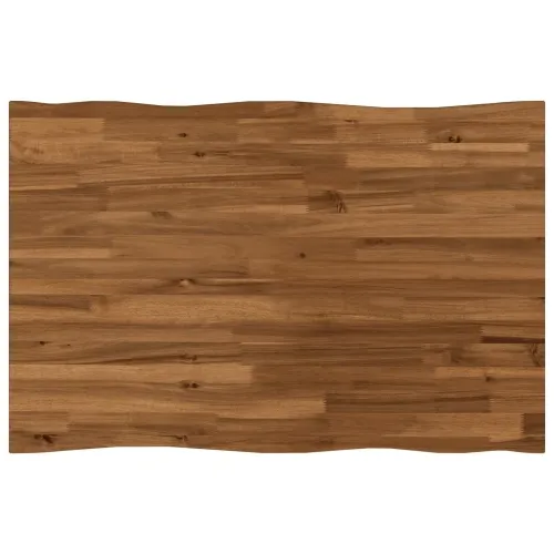 Pravokutni stolni vrh 90 x 60 x 3,2 cm Pravokutni - Prirodna 90 x 60 x 3,2 cm Živi rub 2 strane Cijena
