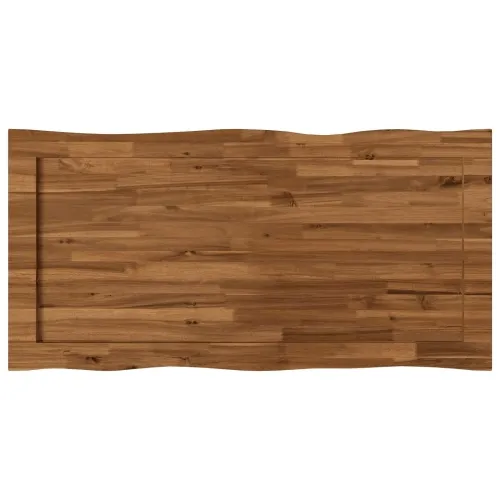 Pravokutni stolni vrh 110 x 60 x 3 cm Pravokutni - Prirodna 110 x 60 x 3,2 cm Živi rub 2 strane Cijena