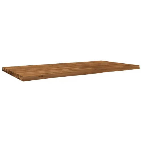 Pravokutni stolni vrh 110 x 60 x 3 cm Pravokutni - Prirodna 110 x 60 x 3,2 cm Živi rub 2 strane Cijena