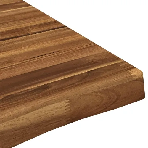 Pravokutni stolni vrh 110 x 60 x 3 cm Pravokutni - Prirodna 110 x 60 x 3,2 cm Živi rub 2 strane Cijena