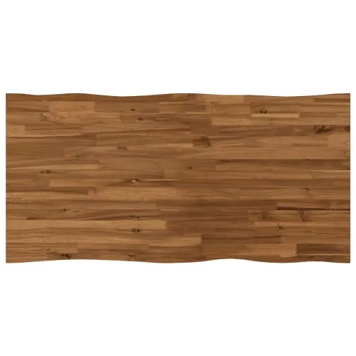 Pravokutni stolni vrh 110 x 60 x 3 cm Pravokutni - Prirodna 110 x 60 x 3,2 cm Živi rub 2 strane Cijena