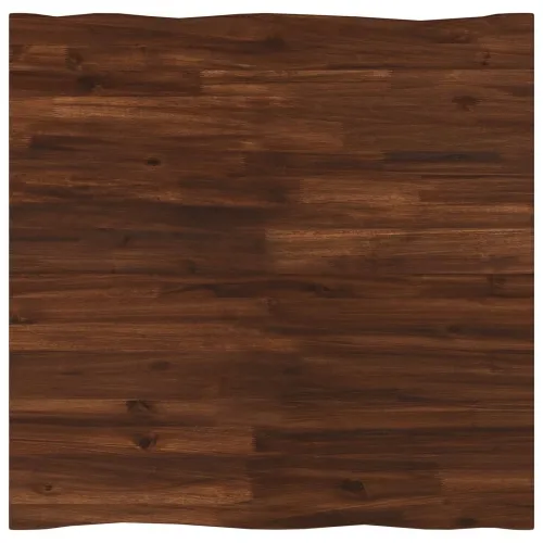 Pravokutni stolni vrh 70 x 70 x 3,2 cm Četvrtasti - Tamno smeđa 70 x 70 x 3,2 cm Živi rub 2 strane Cijena