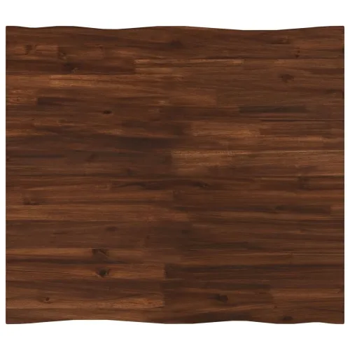 Pravokutni stolni vrh 90 x 80 x 3,2 cm Pravokutni - Tamno smeđa 90 x 80 x 3,2 cm Živi rub 2 strane Cijena