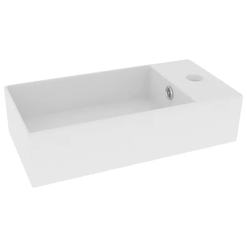 Kupaonski Lavabo - Umivaonik keramički mat bijeli - Mat bijela Cijena