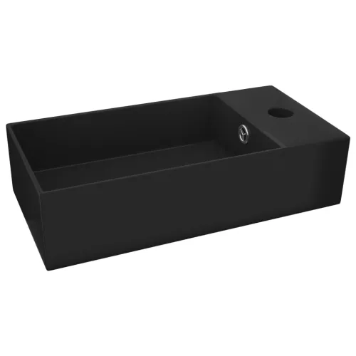 Kupaonski Lavabo - Umivaonik keramički mat crni - Crna Cijena