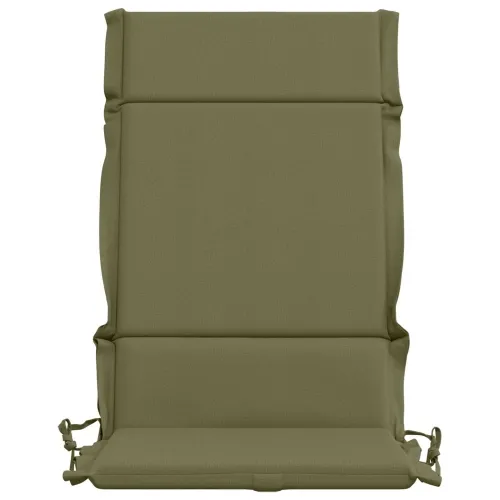 Jastučići za stolice s visokim naslonom - 2 komada GEMERT 2 pcs - Maslinasta zelena (melange) 120 x 50 x 3 cm 2 Cijena