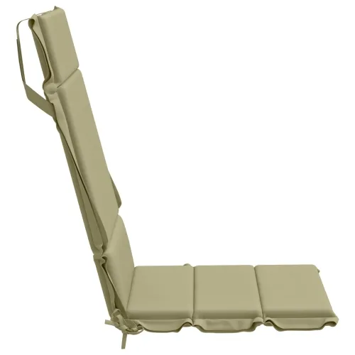 Jastučići za stolice s visokim naslonom - 2 komada GEMERT 2 pcs - Svijetlo zelena (melange) 120 x 50 x 3 cm 2 Cijena