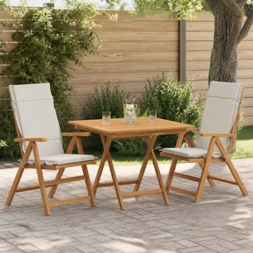 Jastučići za stolice s visokim naslonom - 2 komada GEMERT 2 pcs - Bijela (melange) 120 x 50 x 3 cm 2 Cijena