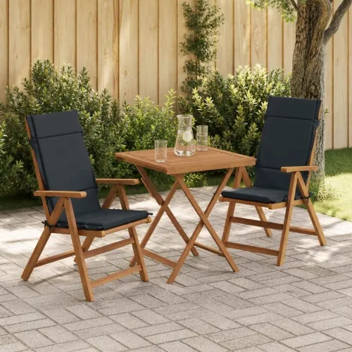 Jastučići za stolice s visokim naslonom - 2 komada GEMERT 2 pcs - Tamno plava (melange) 120 x 50 x 3 cm 2 Cijena