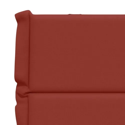 Jastučići za stolice s visokim naslonom - 4 komada GEMERT 4 pcs - Crvena (melange) 120 x 50 x 3 cm 4 Cijena