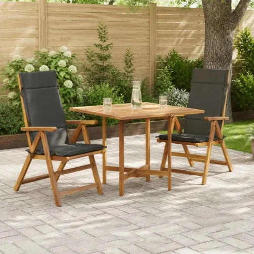 Jastučići za stolice s visokim naslonom - 2 komada GEMERT 2 pcs - Antracit (melange) 120 x 50 x 3 cm 2 Cijena
