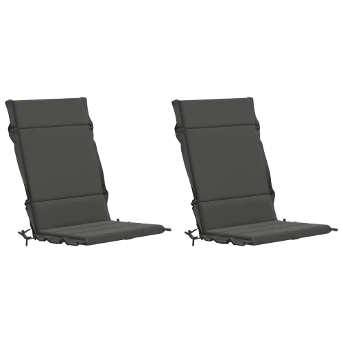 Jastučići za stolice s visokim naslonom - 2 komada GEMERT 2 pcs - Antracit (poliester) 120 x 50 x 3 cm 2 Cijena
