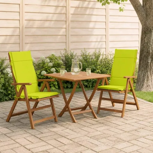 Jastučići za stolice s visokim naslonom - 2 komada GEMERT 2 pcs - Svetlo zelena (poliester) 120 x 50 x 3 cm 2 Cijena