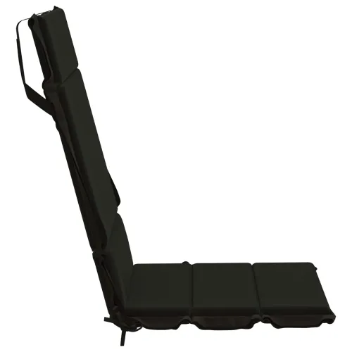Jastučići za stolice s visokim naslonom - 2 komada GEMERT 2 pcs - Crna (poliester) 120 x 50 x 3 cm 2 Cijena