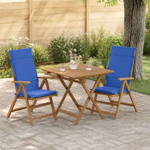Jastučići za stolice s visokim naslonom - 2 komada GEMERT 2 pcs - Kraljevsko plava (polister) 120 x 50 x 3 cm 2 Cijena