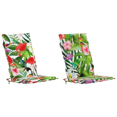 Jastučići za stolice s visokim naslonom - 2 komada GEMERT 2 pcs - Višebojna (poliester) 120 x 50 x 3 cm 2 Cijena