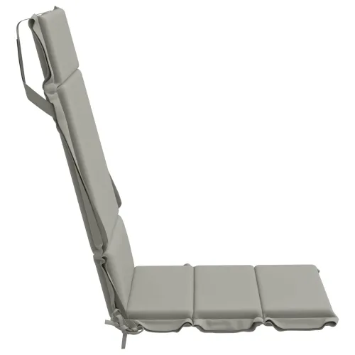 Jastučići za stolice s visokim naslonom - 2 komada GEMERT 2 pcs - Siva (poliester) 120 x 50 x 3 cm 2 Cijena