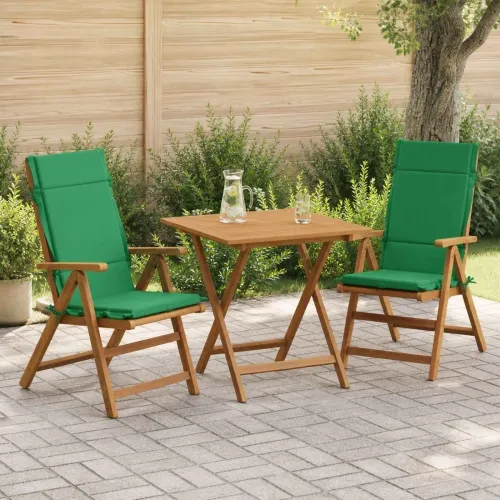 Jastučići za stolice s visokim naslonom - 2 komada GEMERT 2 pcs - Zelena (poliester) 120 x 50 x 3 cm 2 Cijena