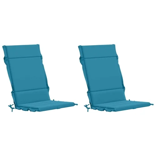 Jastučići za stolice s visokim naslonom - 2 komada GEMERT 2 pcs - Svijetlo plava (polister) 120 x 50 x 3 cm 2 Cijena