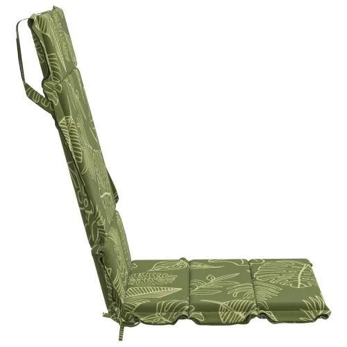 Jastučići za stolice s visokim naslonom - 4 komada GEMERT 4 pcs - Listovski uzorak (poliester) 120 x 50 x 3 cm 4 Cijena