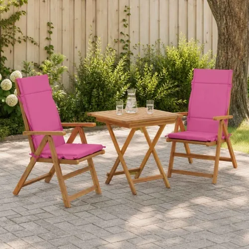 Jastučići za stolice s visokim naslonom - 2 komada GEMERT 2 pcs - Roza (poliester) 120 x 50 x 3 cm 2 Cijena